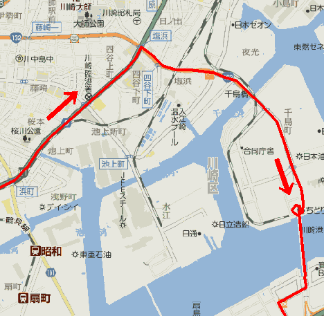 大黒ふ頭サイクリング