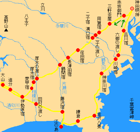 大山・江の島・鎌倉詣で