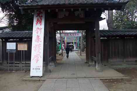 等々力渓谷を行く