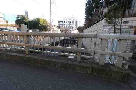 等々力渓谷を行く