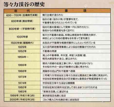 等々力渓谷を行く