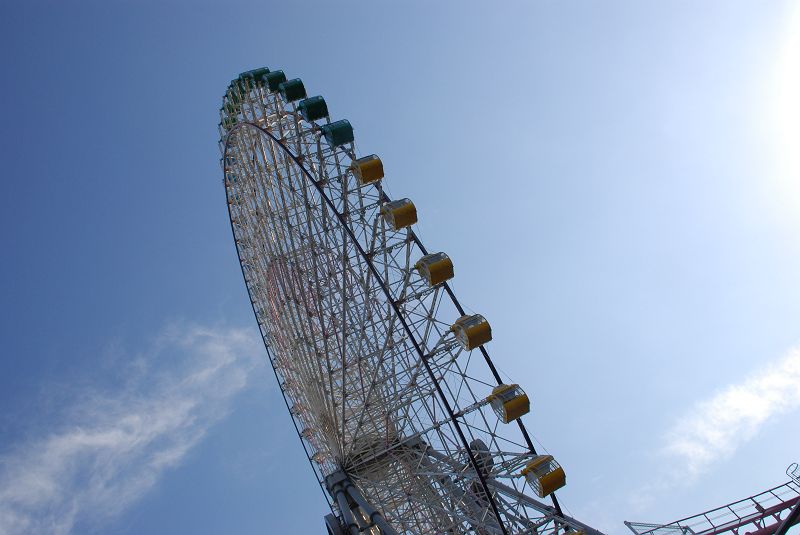 横浜 みなとみらい21、大観覧車、撮影:2007年3月
