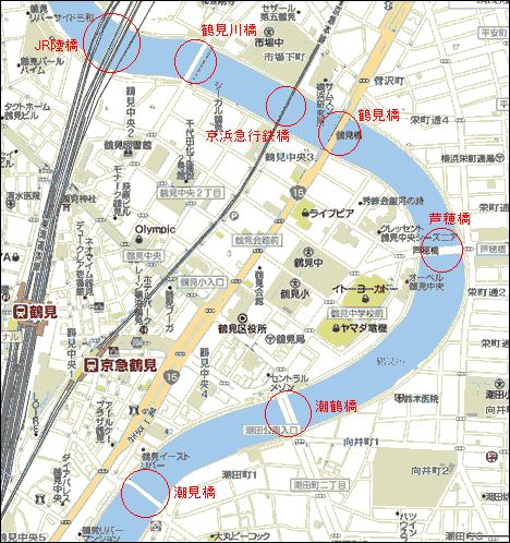 鶴見川本流全橋制覇の旅